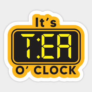 Tea Time Sticker